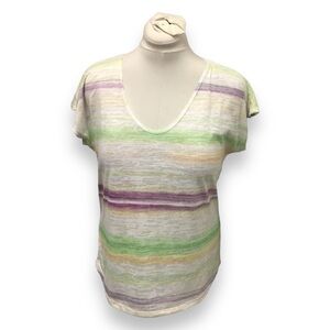 Orvis Women’s Short Sleeve Scoop Neck Active Burnout Lightweight Tee, size L